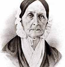 Barbara Fritchie was a Union loyalist during the Civil War (Photo from the Historical Society of Frederick County, Maryland)
