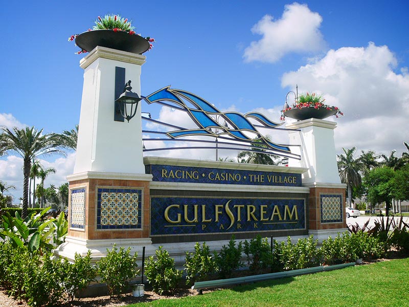 Gulfstream Park (photo via www.creoindustrialarts.com)