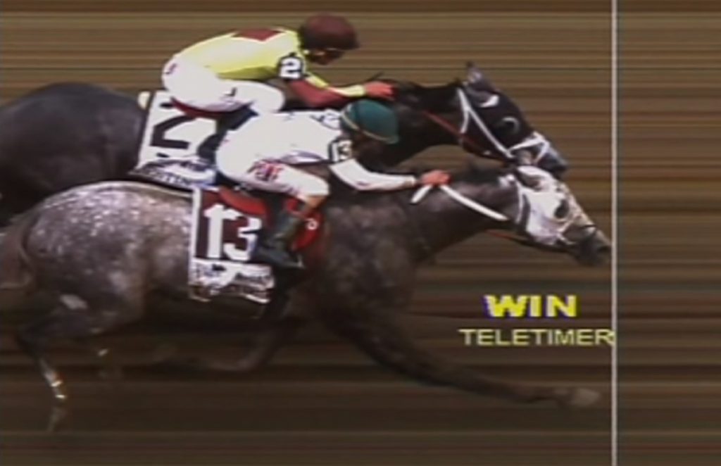 Creator (13) edges Destin (2) in a thrilling edition of the Belmont Stakes.