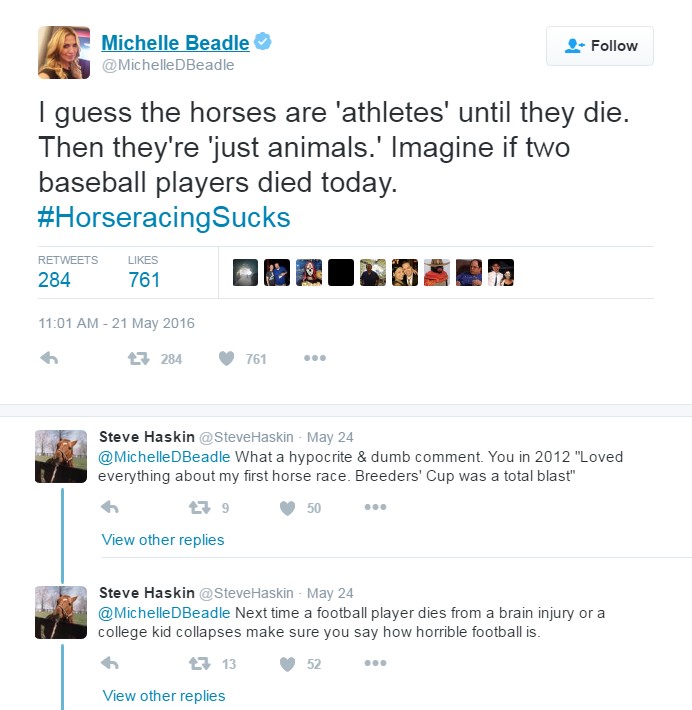 Michelle Beadle Tweet