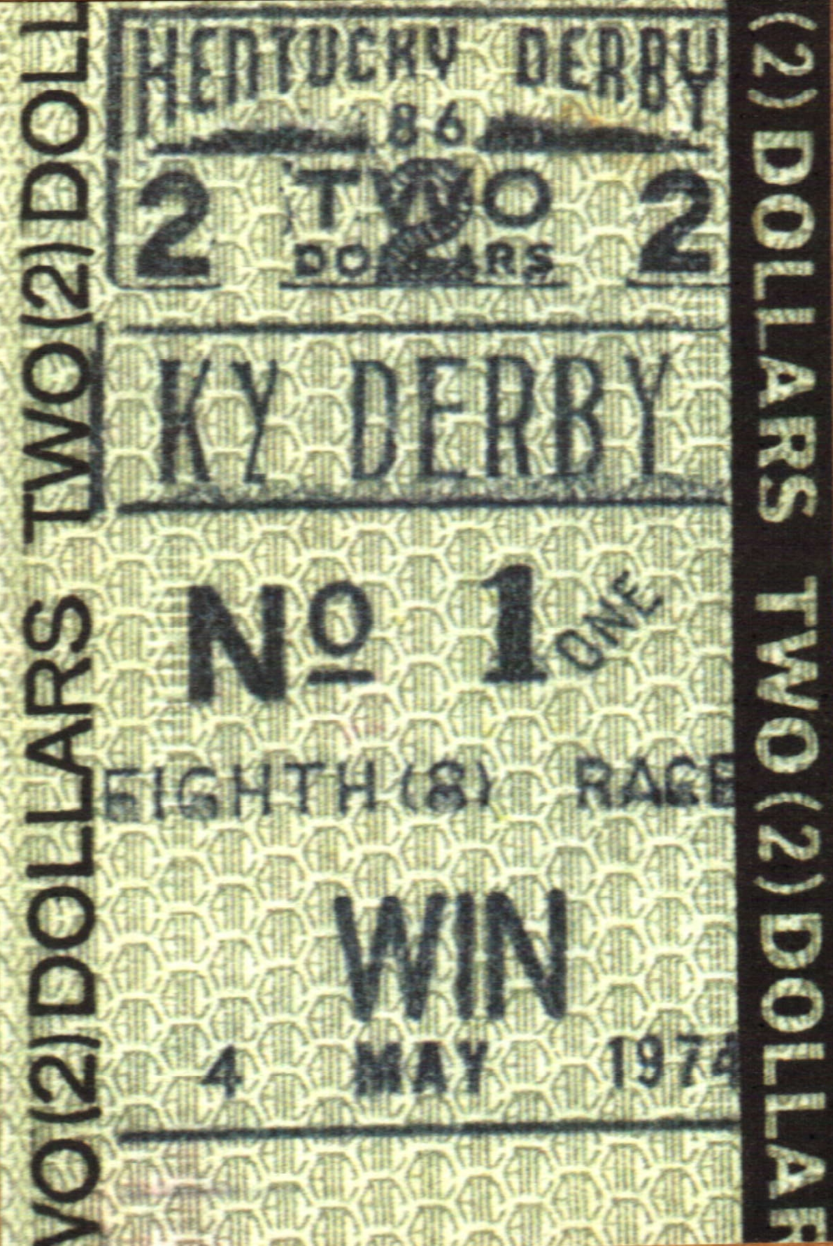 Win Ticket 1974