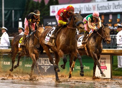 Abel Tasman seeks to add to her growing re4sume with a win in the Coaching Club American Oaks at Saratoga on Sunday (photo by Jordan Sigmon).