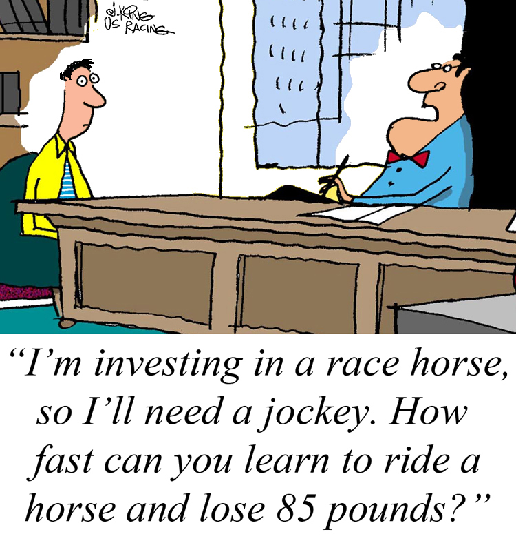 jockey-humor