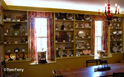 001.-The trophy room in the office at Woodstock Farm