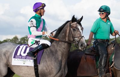 2019 Tampa Bay Derby winner Tacitus. Photo by Taylor Gross